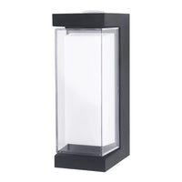 Up & Down Outdoor Wall Light | Black LED Sconce, Square or Round, 17.5 cm – view 5