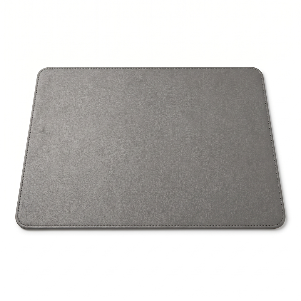 Cowhide-pattern faux leather placemats, set of 4 – view 10