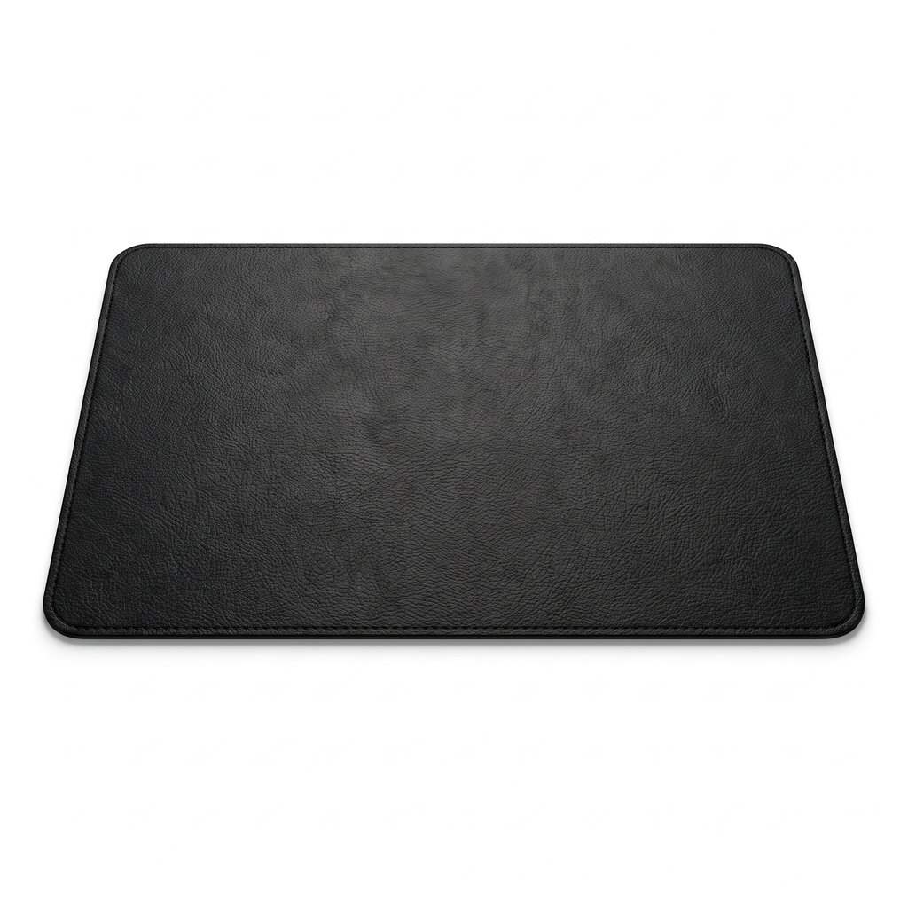 Cowhide-pattern faux leather placemats, set of 4 – view 7