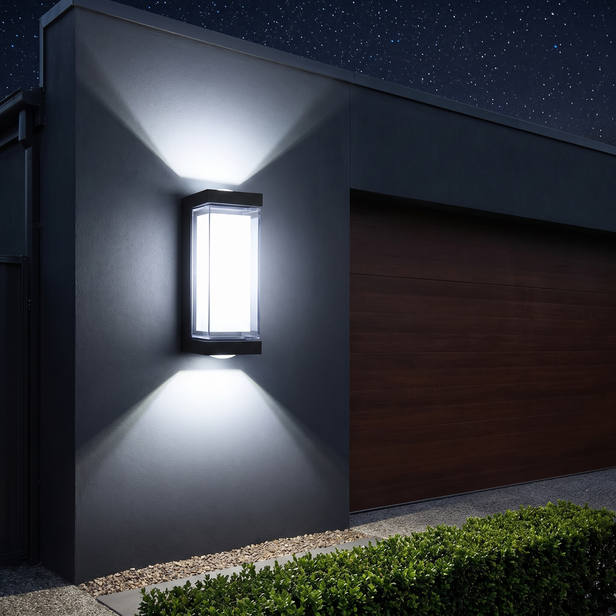 Up & Down Outdoor LED Wall Sconce Black – view 16