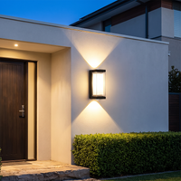 Up & Down Outdoor LED Wall Sconce Black – view 11